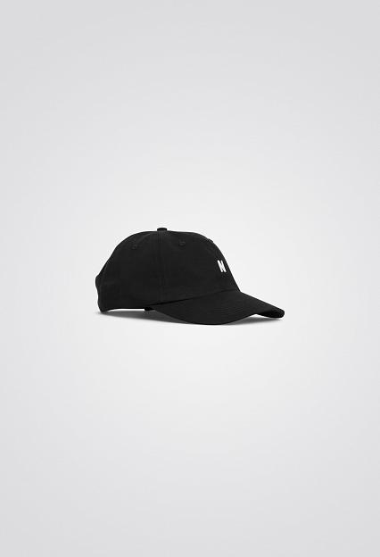 Norse Projects Twill Sports Cap Black